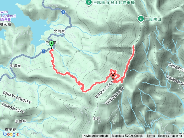 台三線350.8k上三腳南山南峰（清峰）預覽圖
