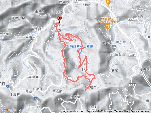 「淡蘭古道」月扇湖山大岩壁O型預覽圖