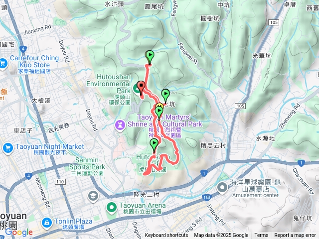 桃園虎頭山小O型