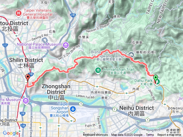 大湖公園站到劍潭站20051109