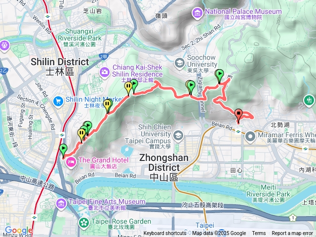 劍潭山-劍南路捷運站