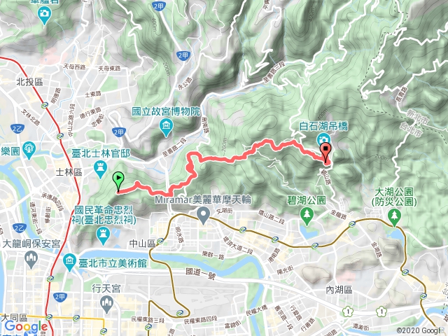 劍潭支線到碧山巖