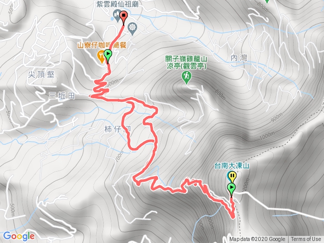 台南最高峰大凍山