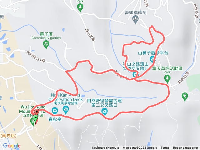 五酒桶山番子厝、環山