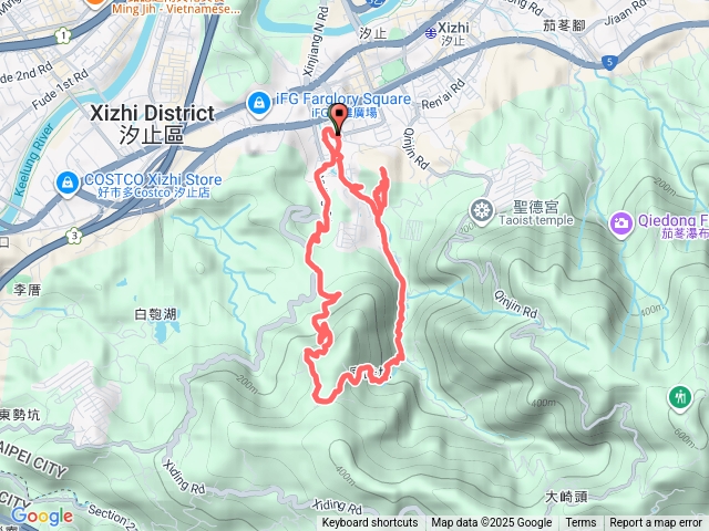 午後悠遊⑻：康誥坑山-水源路-白雲古道-汐碇路O繞