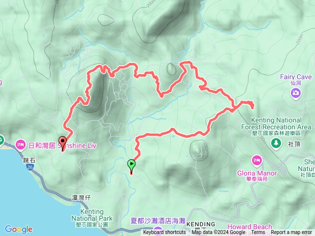 241202恆春縱走逆走龜呵吠山