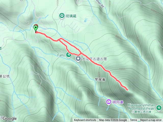 藍天隊週三修徑： 26-08-12竿尾崙古道竿尾崙山預覽圖