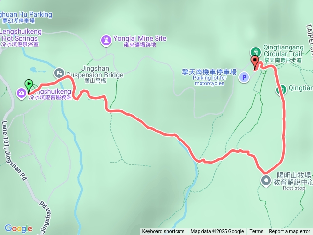 DK山野探寶：冷擎步道