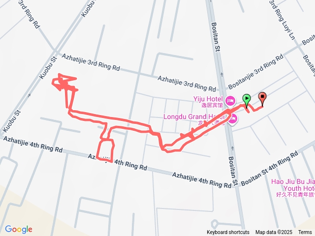 北疆 八卦城：離街--阿帕大巴扎