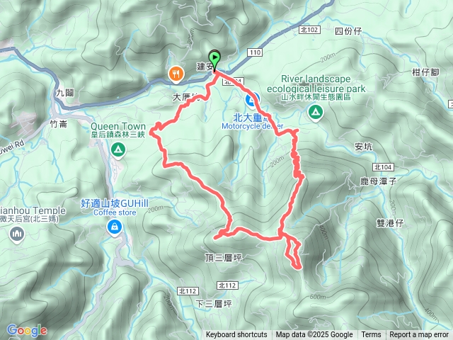 建安四山～大厝坑山-鳥嘴四秀-竹崙山-麒麟山