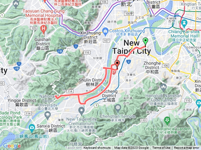 興隆市場往樹林焚化爐