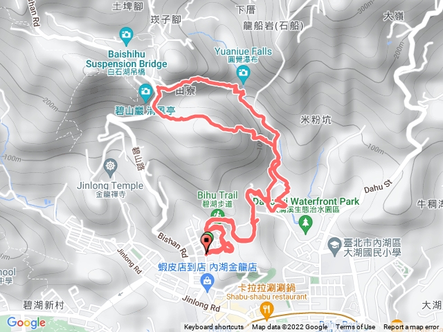 碧湖步道》圓覺寺〉鯉魚山