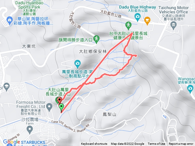 大肚萬里長城（2022/12/26）