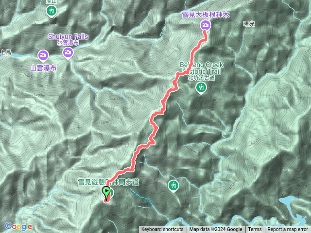 雪見遊憩區（北坑山）預覽圖