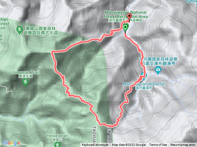 20220725 滿月圓-東滿步道-啦卡山一圈 首刷