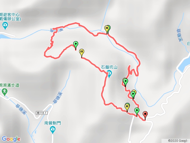 石龜坑山 探路 