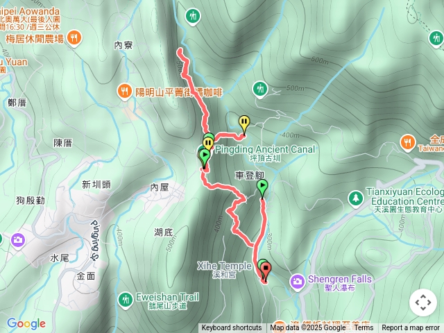 坪頂古圳環山步道