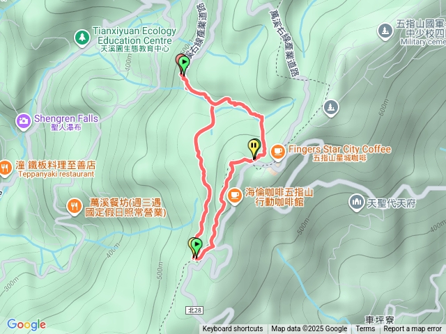 雙溝溪五指山古道