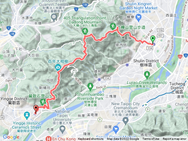 樹林車站-大棟山‘百年榕樹‘鶯歌車站’’