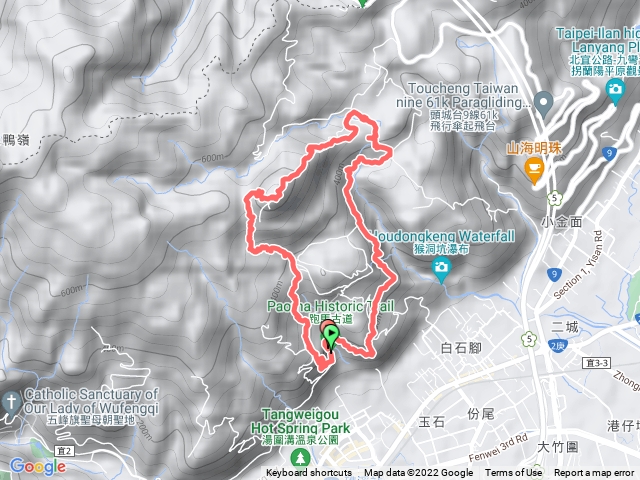 鵲子山步道連走礁溪跑馬古道