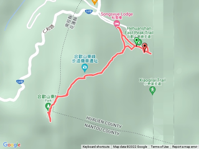 合歡東峰