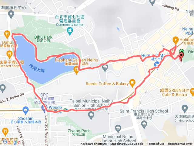 文德路 碧湖公園