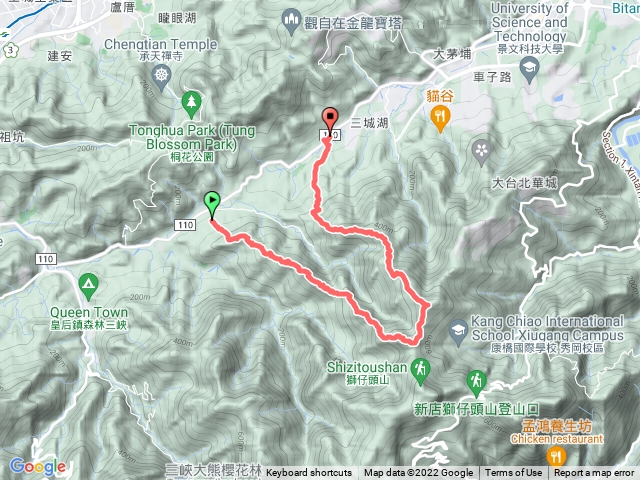 安坑天際線（安新山+安坑山+粽串尖+大丘田山+十七寮山