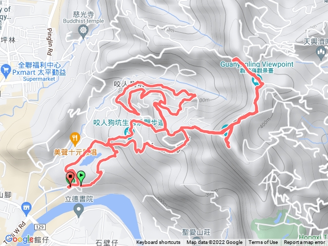 咬人狗坑登山步道(隨便繞10K)