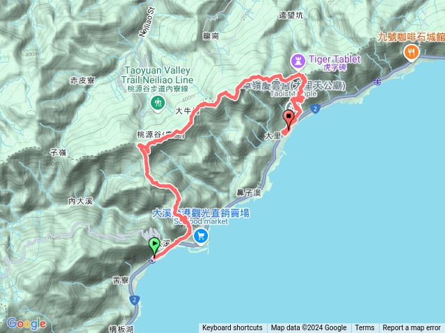 草嶺古道：大溪-大里