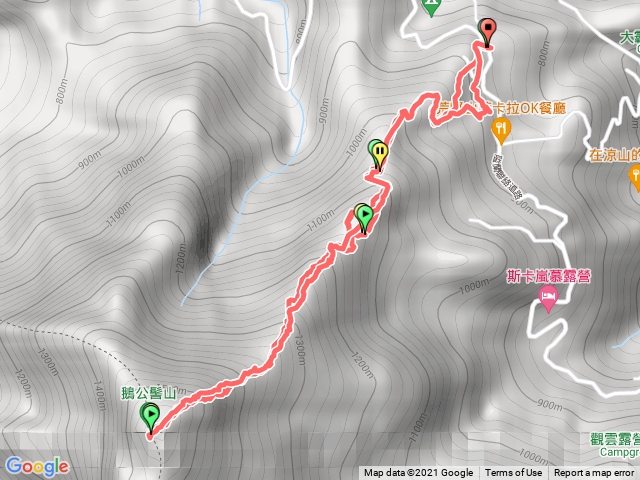 鵝公髻山第一登山口