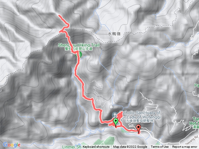 聖母山莊，三角崙山