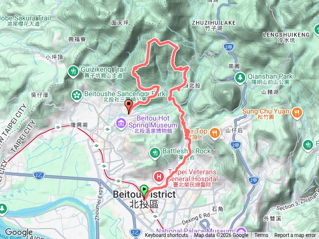 202666（六）石牌捷運站上中正山下新北投溫泉公園預覽圖