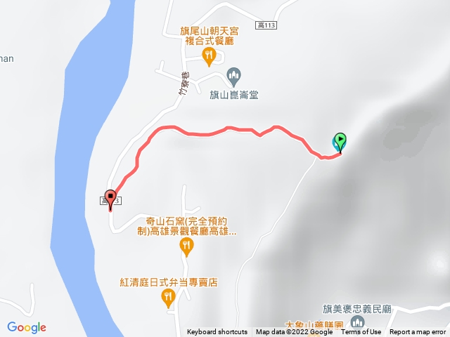 小百岳集起來旗尾山步道202210221705