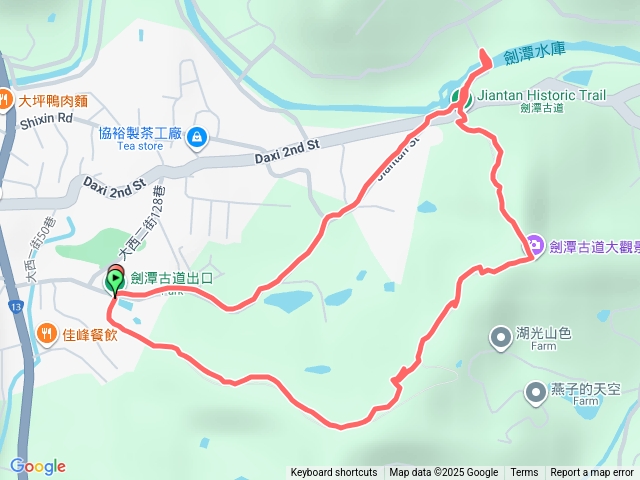 20250930苗栗縣造橋鄉劍潭古道走一回。