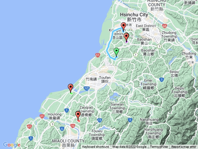 2022-08-19 新港頭莊、網絃山、山腳坑莊、牛埔山、大哭腳山