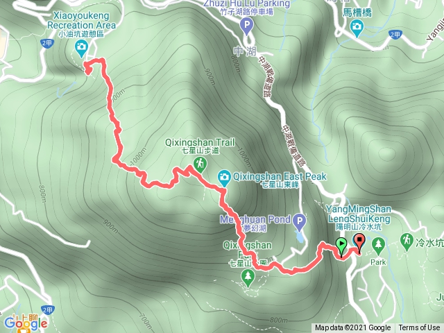 七星山來回縱走