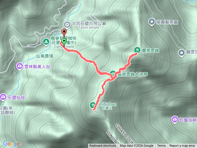 石壁山嘉南雲峰預覽圖