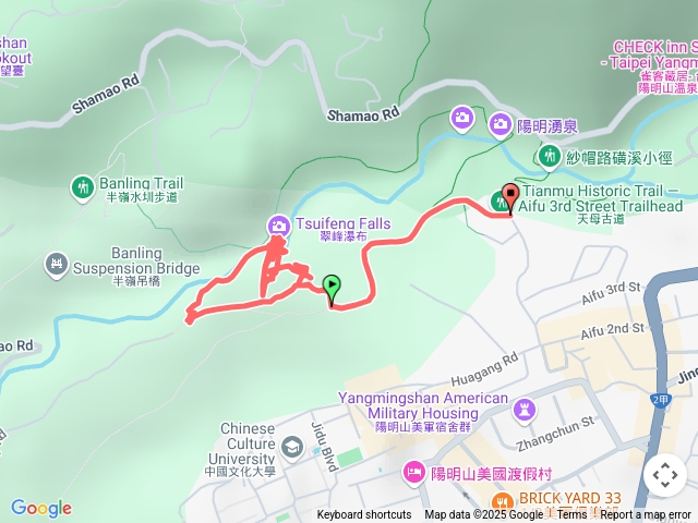 天母古道-翠峰瀑布