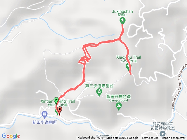 聚興山、新田登山步道