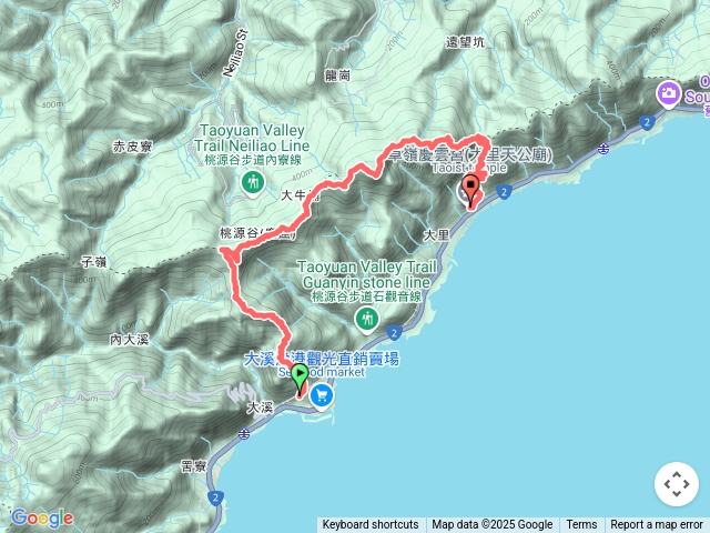 桃源谷大溪上大里下