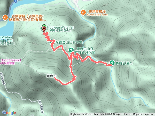 唐麻丹山-蝴蝶谷松鶴線預覽圖