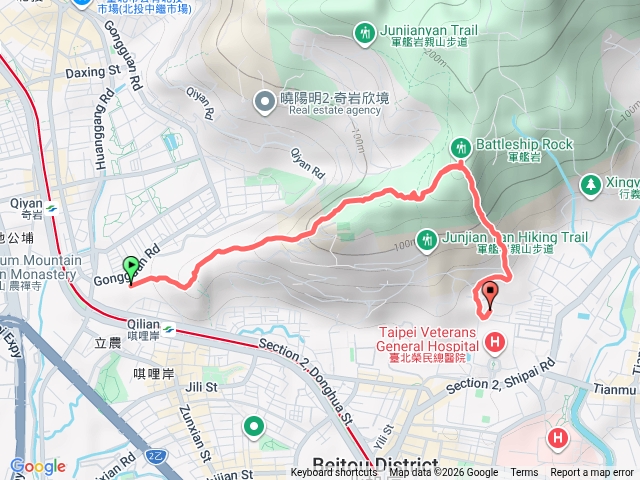 東華-奇岩山西-奇岩山-唭哩岸山預覽圖
