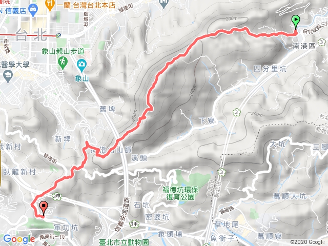 台北大縱走南ㄧ段-中華科大～世界山莊1080207