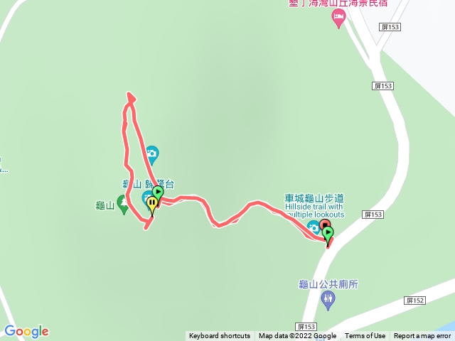 墾丁車城龜山步道