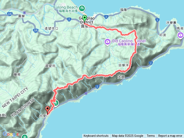 雪山尾稜全段預覽圖