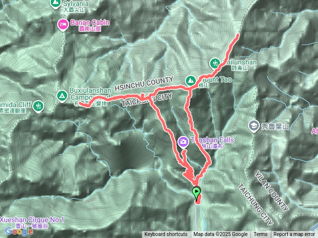 2025.08.28～30武陵四秀+桃山瀑布