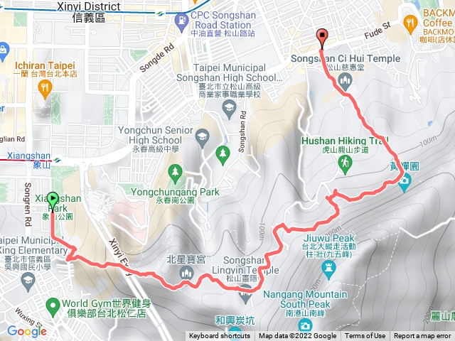 12月15龍山都是對四獸山路線勘查