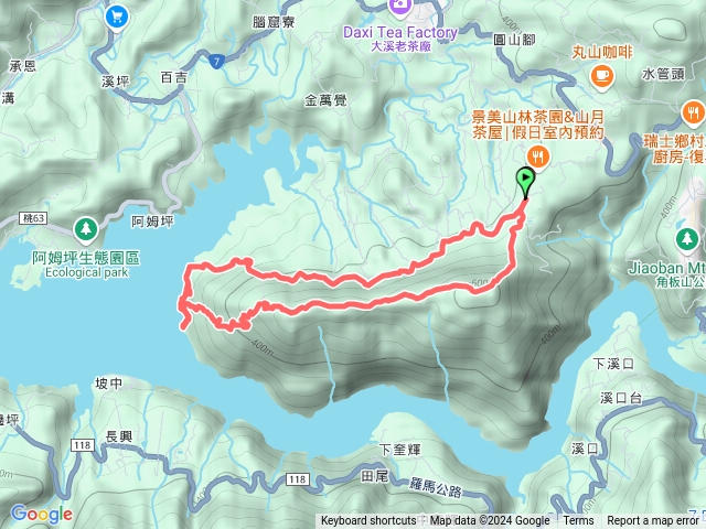 2024-01-14 登山口～枕頭山～西～薑母島O繞預覽圖