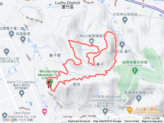 五酒桶山步道