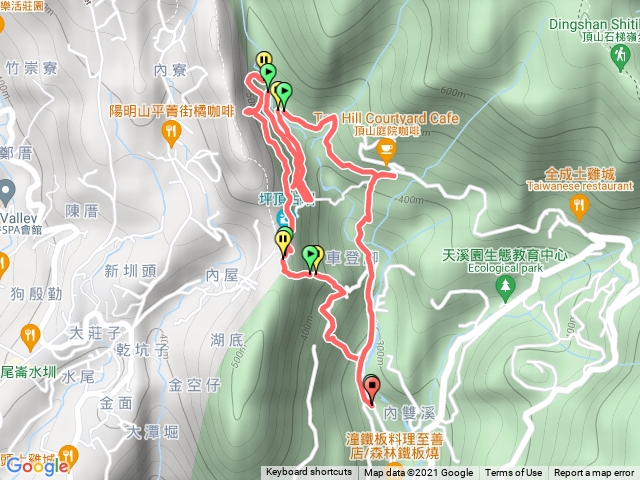 二訪坪頂古圳、新圳